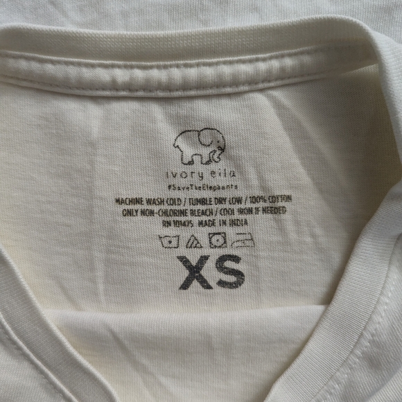 Ivory Ella White Volleyball Theme Tee - Picture 4 of 6